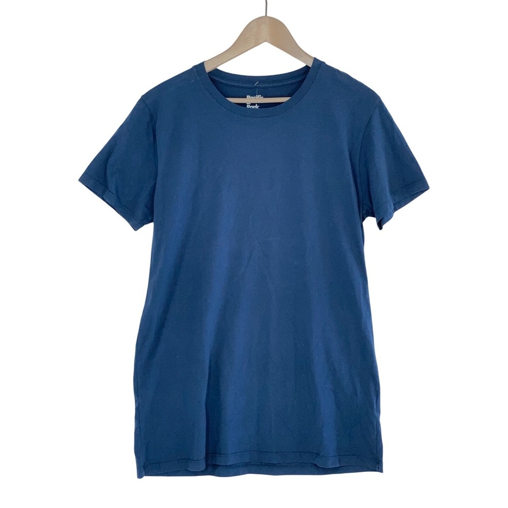 Pacific & Park T Shirt Mens Medium Navy Blue Crew Neck Short Sleeve Cotton NEW